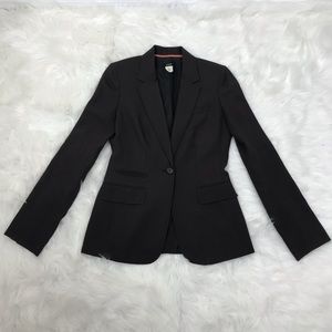 J. Crew brown wool structured career blazer 4T